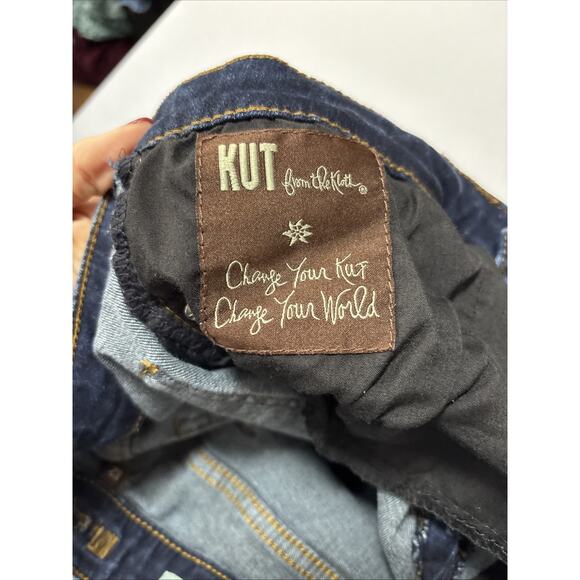 Kut From the Kloth Women's 12 High Rise Ankle Skinny Jeans Sexy Slimming Capsule - Picture 5 of 9